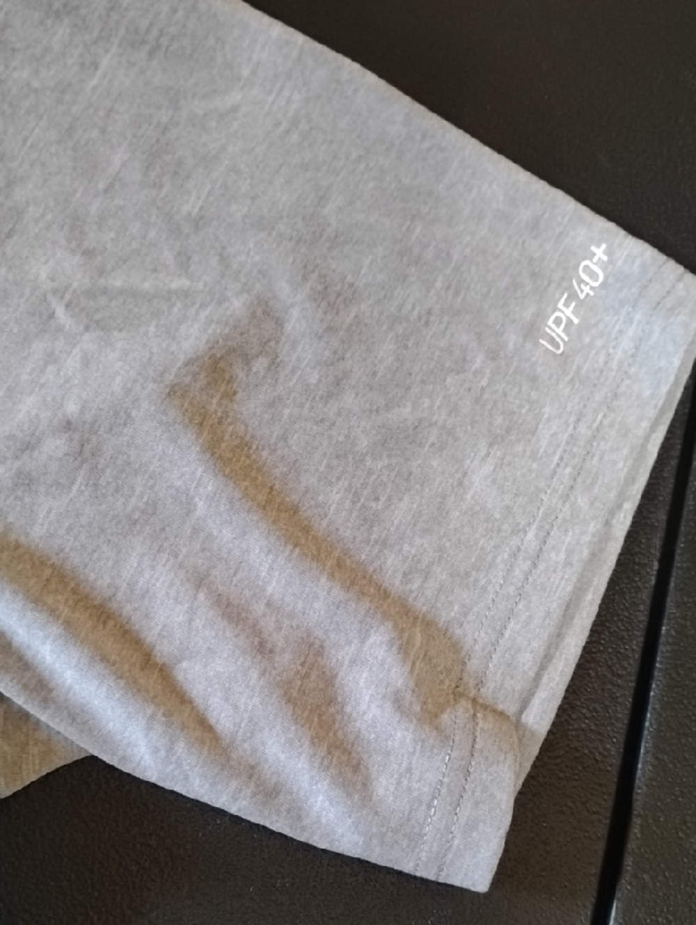 Nike Men’s Dri-FIT Grey Short Sleeve Performance Shirt Xl - Picture 4 of 6